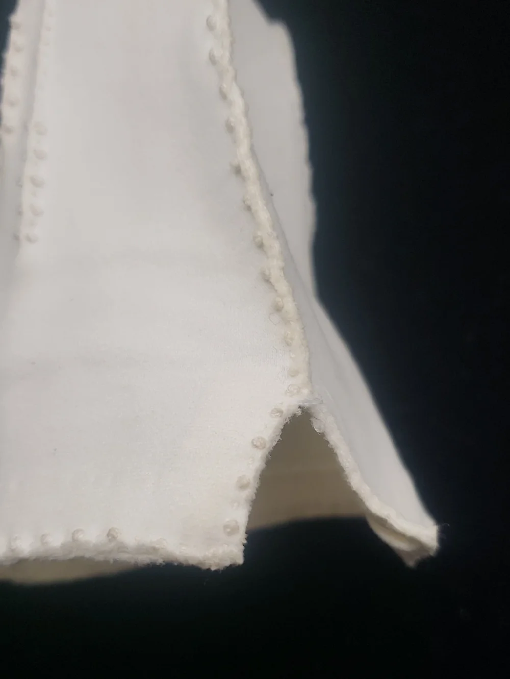 Van Raalte Vintage Classic Women's French Knot Ivory Dress Gloves
